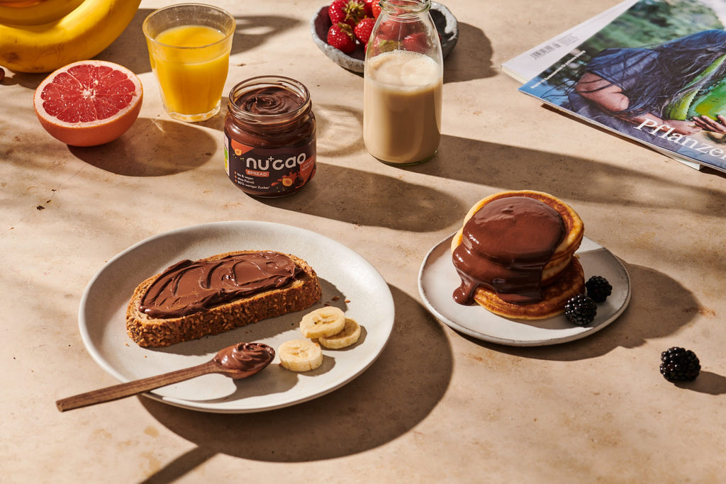 Gestalte dein Frühstück gesunder mit nucao spread