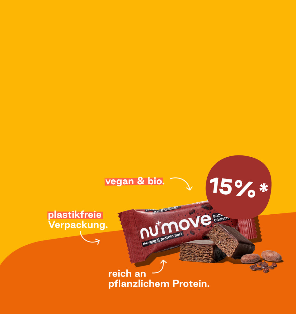 numove Brownie Crunch -15% Rabatt