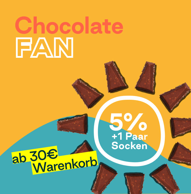 Staffelrabatt: Chocolate Fan 5% Rabatt ab 30€ Warenkorb