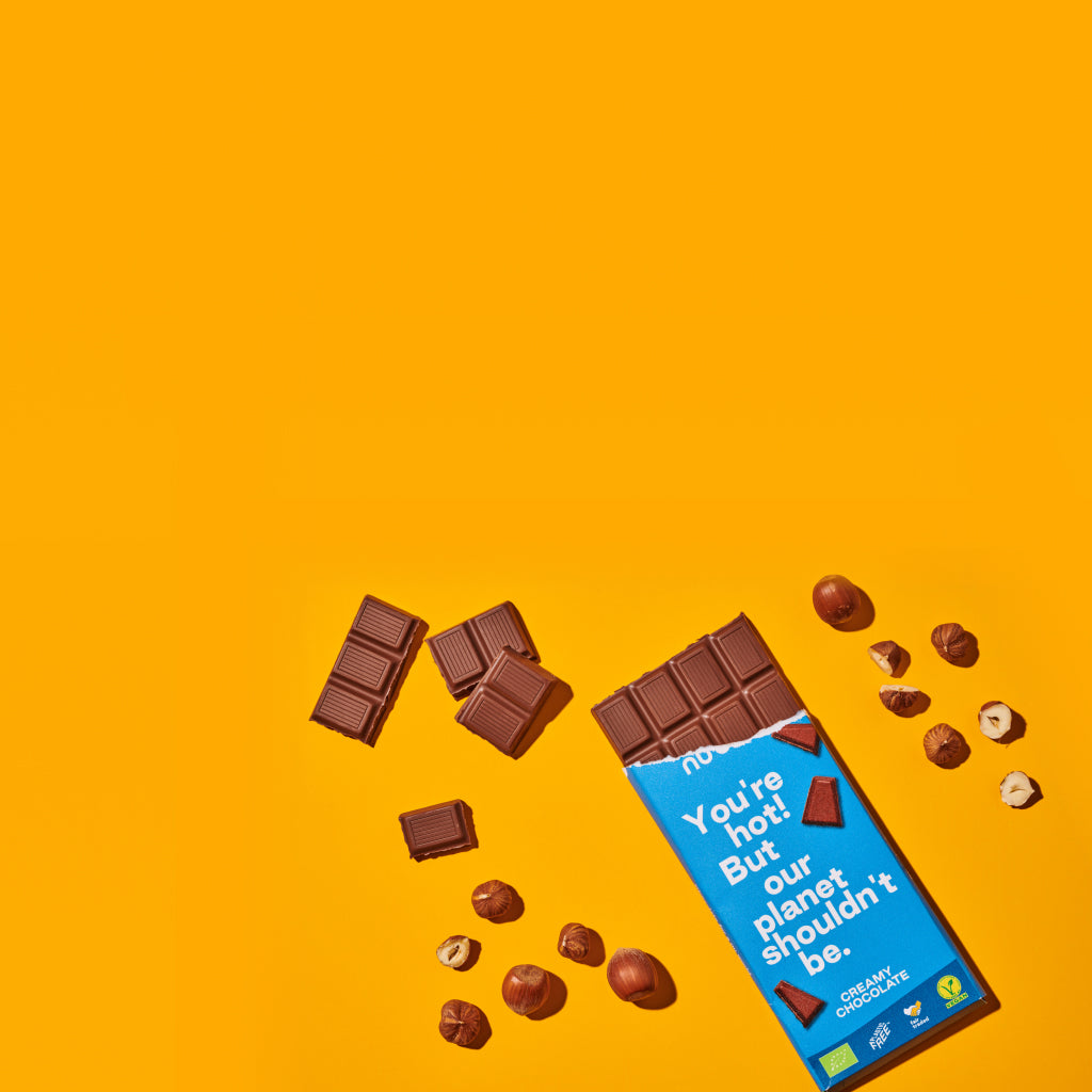 nucao Tafelschokolade Creamy Chocolate vegan