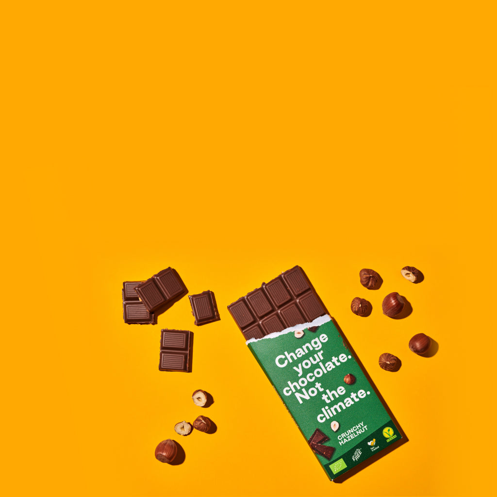 nucao Tafelschokolade Crunchy Hazelnut
